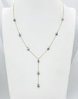 Collier 6 keishis emmaill + 3 keishis pendants