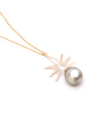 Bijou Treasure by Tevei Perle collier ananas avec une perle en goldfilled