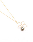 Bijou Treasure by Tevei Perle collier tipanier avec une perle en goldfilled