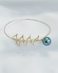BRACELET JONC HELICONIA