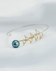 BRACELET JONC HELICONIA