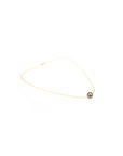 choker une perle avec une chaine en goldfilled