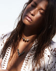 Bijou Treasure by Tevei Perle choker collection Ringu trois perles en goldfilled