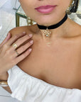 CHOKER FLEUR