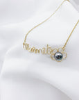 COLLIER PRENOM FLEUR