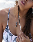 Collier de la collection RINGU porté par Hinatea BOOSIE
