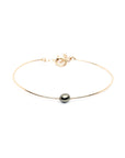 jonc, bangle, keishi, bracelet, perle noire, perles de tahiti, bijoux, perles, polynesie, tahiti, tevei perle