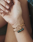 jonc, bangle, bracelet, perle noire, perles de tahiti, bijoux, perles, polynesie, tahiti, tevei perle