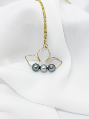 Collier Lily 3 perles