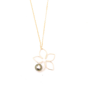 Bijou Treasure by Tevei Perle collier tipanier avec une perle en goldfilled