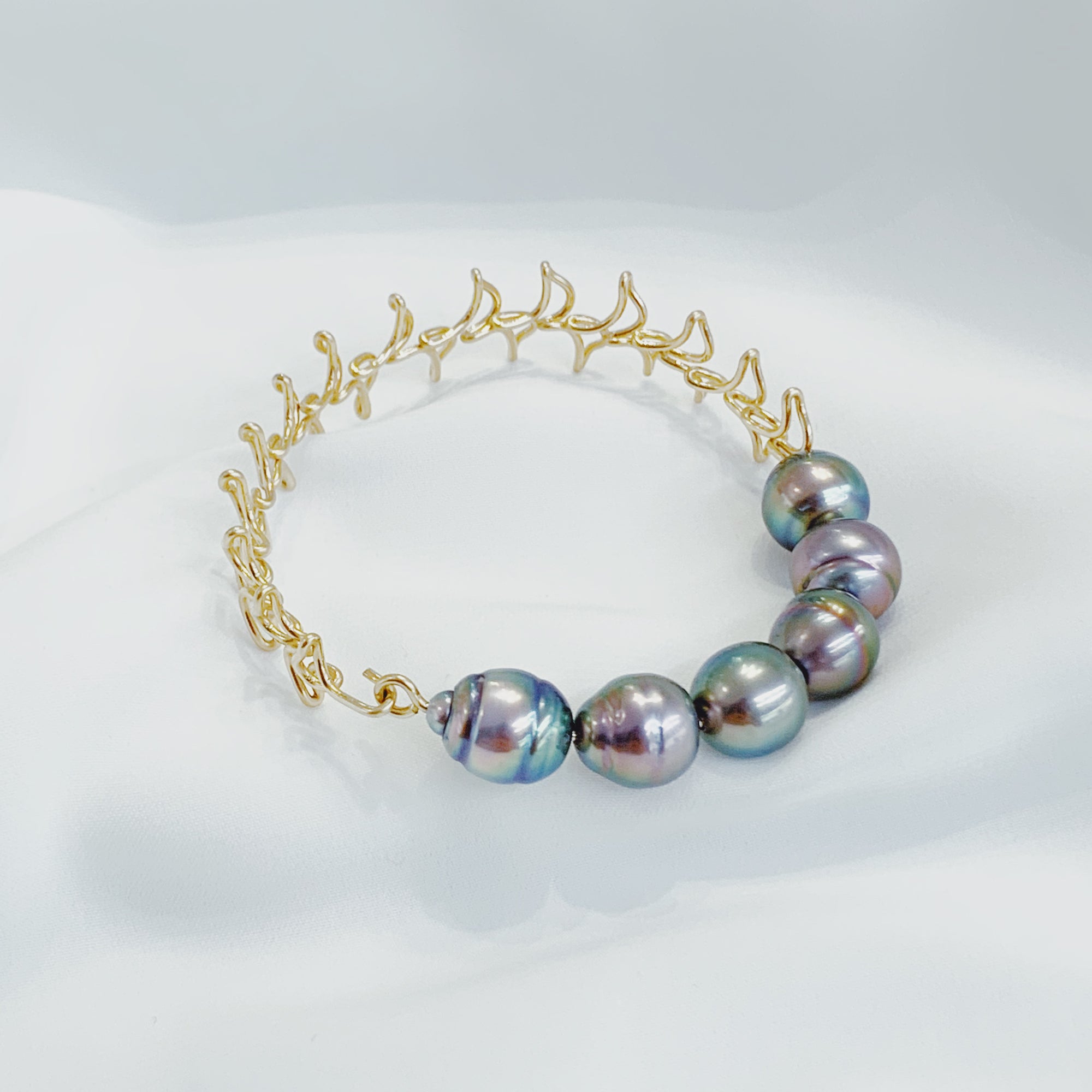 BRACELET HELICONIA HALF AND HALF